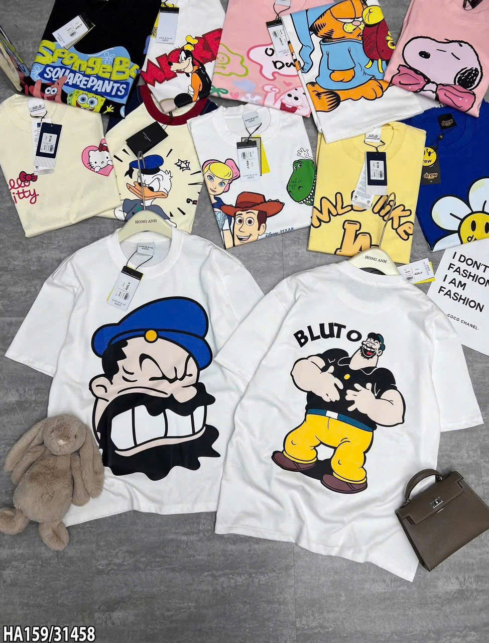 Áo Phông Nam Nữ Cổ Tròn Hình In Sắc Nét Form Rộng Chất Cotton 2 Chiều Phù Hợp Cả Nam Và Nữ, Áo Phông Đôi Nam Nữ.